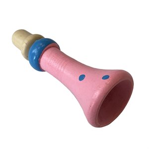 Small Wooden Trumpet Whistle