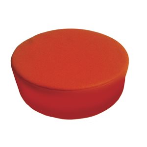 Senseez Vibrating Cushion - Orange Circle, Vinyl