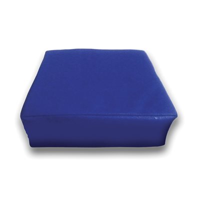 Senseez Vibrating Cushion - Blue Square, Vinyl
